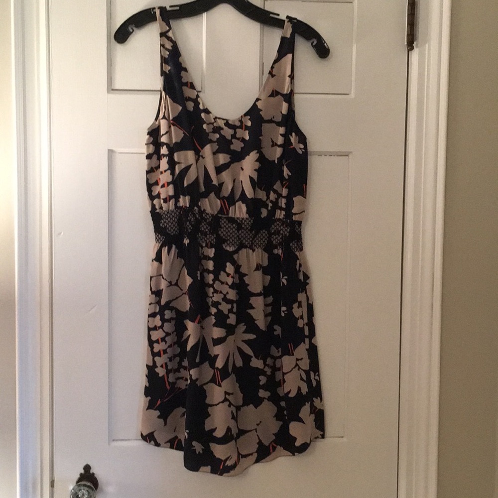 Silk summer dress